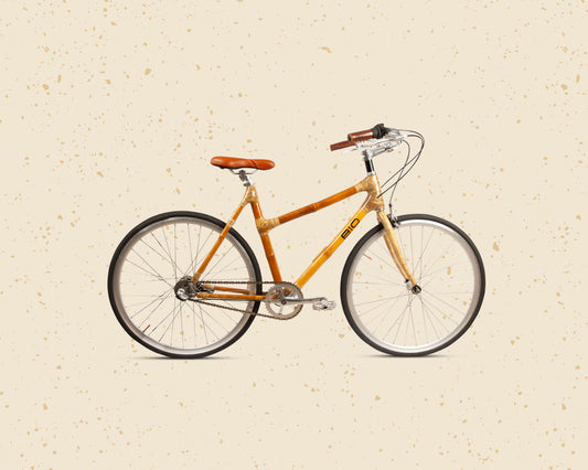 F1nn - Women's vintage commuter bamboo bicycle